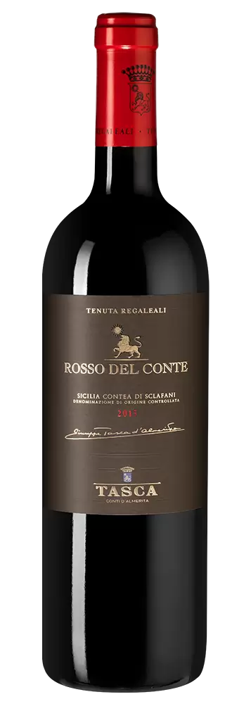 Вино Tenuta Regaleali Rosso del Conte 2015 г. 0.75 л