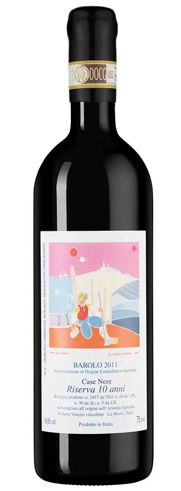 Вино Barolo Fossati Case Nere Riserva 10 anni Roberto Voerzio 2011 г. 0.75 л