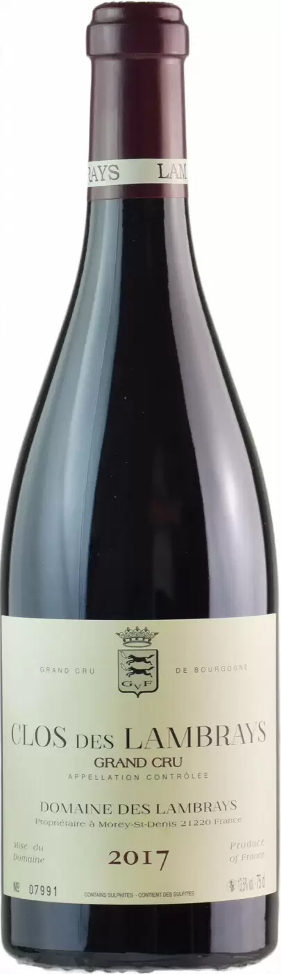 Вино Clos des Lambrays Grand Cru 2017 г. 0.75 л