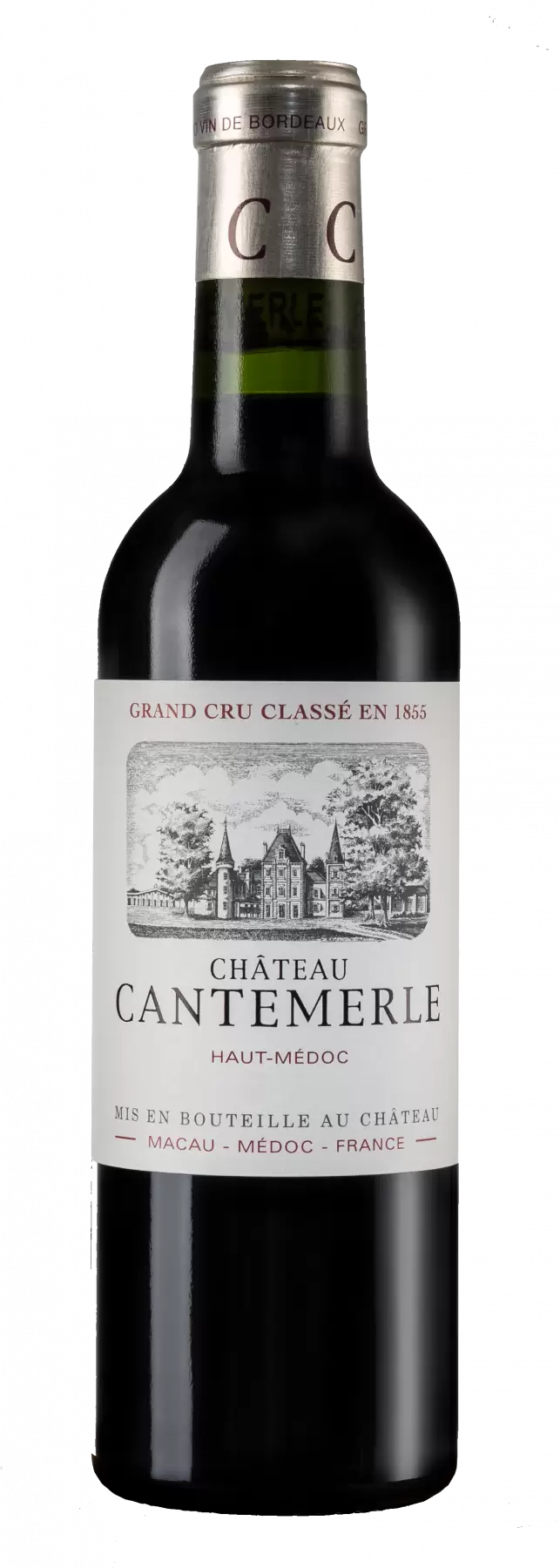 Вино Chateau Cantemerle 2014 г. 0.375 л