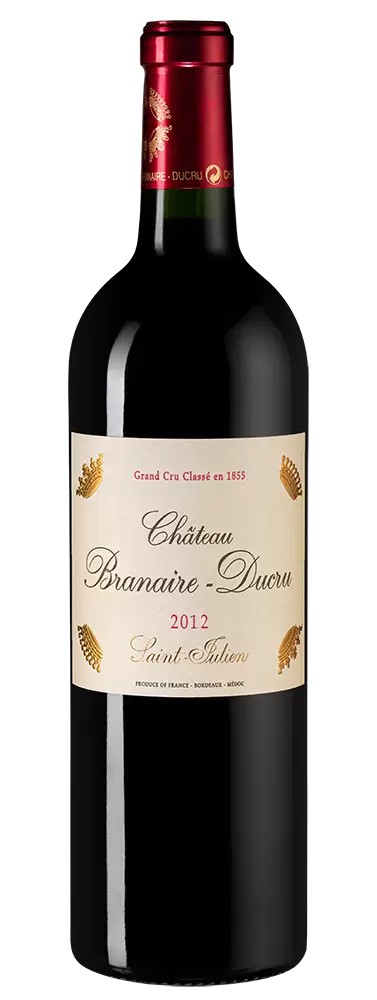 Вино Chateau Branaire-Ducru 2012 г. 0.75 л