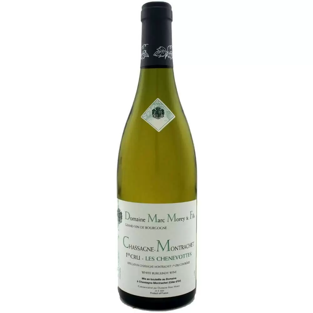 Вино Marc Morey Chassagne-Montrachet 1er Cru Les Chenevottes 2019 г. 0.75 л