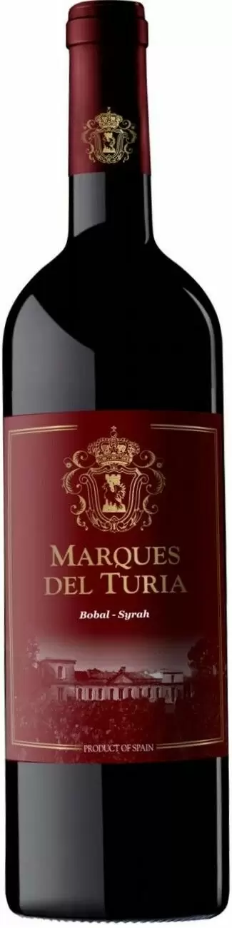 Вино Marques del Turia Bobal-Syrah 0.75 л