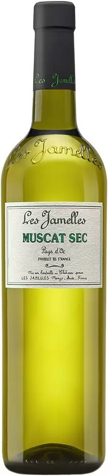 Les Jamelles Muscat Sec Pays d'Oc IGP 2024