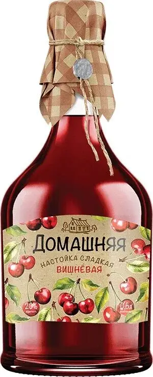 Настойка Piteyniy Dom Domashnyaya Vishnyovaya 0.5 л