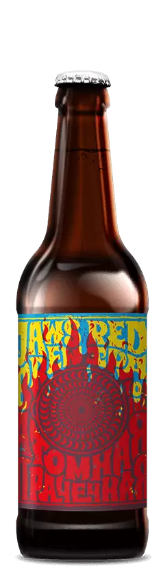 Пиво Jaws Brewery Атомная Прачечная Red IPA Glass 0.5 л