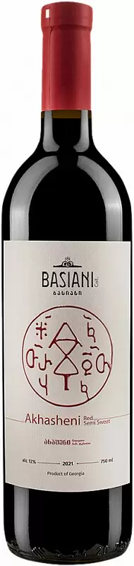 Вино Basiani Akhasheni 0.75 л