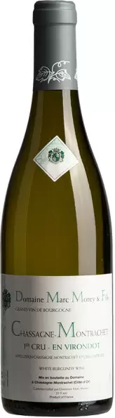 Вино Domaine Marc Morey & Fils Chassagne-Montrachet Premier Cru En Virondot 2020 г. 0.75 л