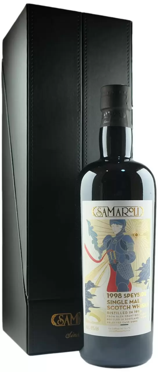 Виски Glen Grant Single Malt Scotch 1998 г. 0.7 л Gift Box