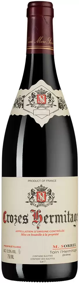 Вино Domaine Marc Sorrel Crozes-Hermitage Rouge 0.75 л