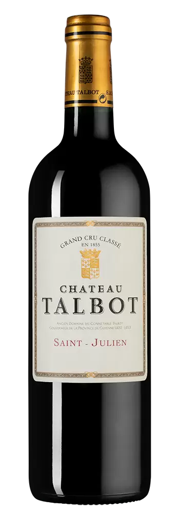 Вино Chateau Talbot 2017 г. 0.75 л