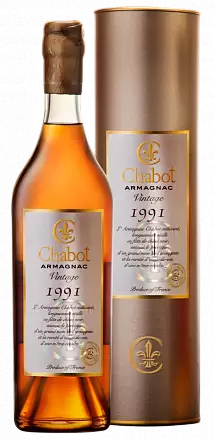 Арманьяк Chabot 1991 г. 0.7 л Gift Box