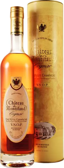 Коньяк Petite Champagne AOC Chateau de Montifaud VSOP 0.7 л Gift Box