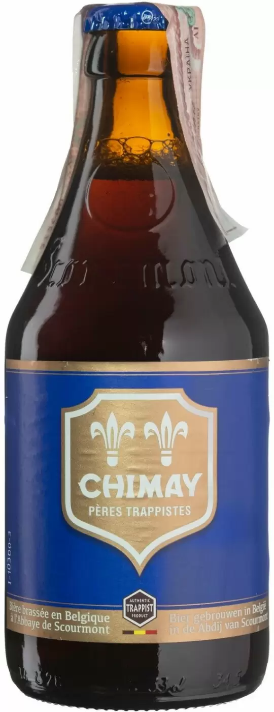 Пиво Chimay Blue Cap Glass 0.33 л