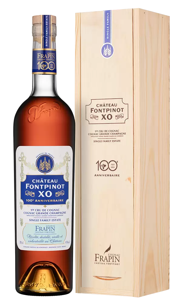 Коньяк Frapin Chateau Fontpinot 100 years limited 0.7 л в подарочной упаковке