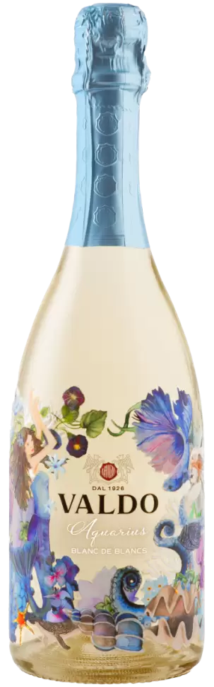 Игристое вино Valdo Aquarius Blanc de Blancs Extra Dry 0.75 л