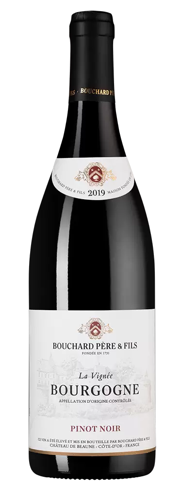 Вино Bourgogne Pinot Noir La Vignee Bouchard Pere & Fils 2020 г. 0.75 л