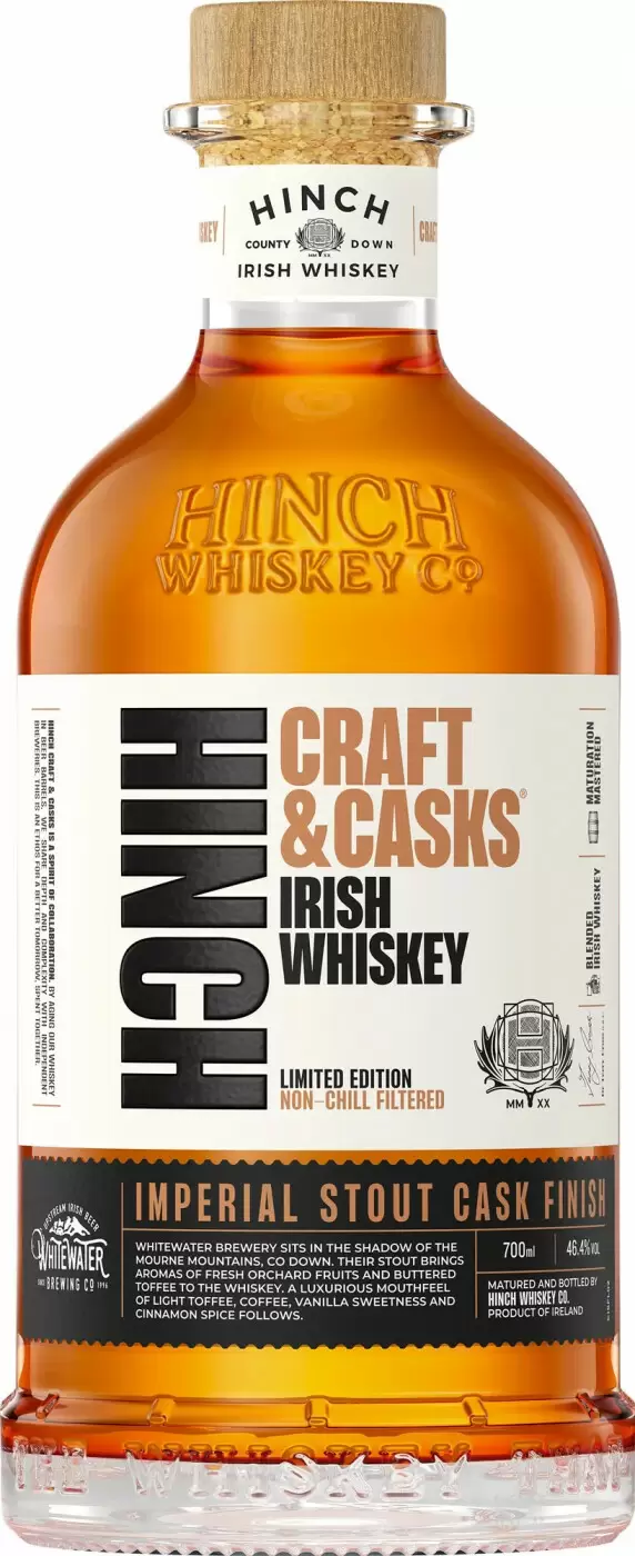 Виски Hinch Craft & Casks Imperial Stout Finish 0.7 л