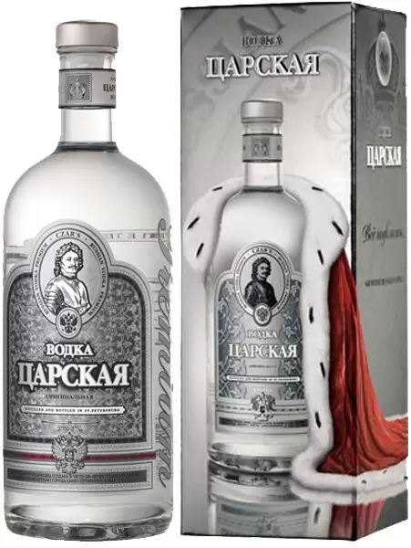 Водка Царская Оригинальная 1.75 л Gift Box