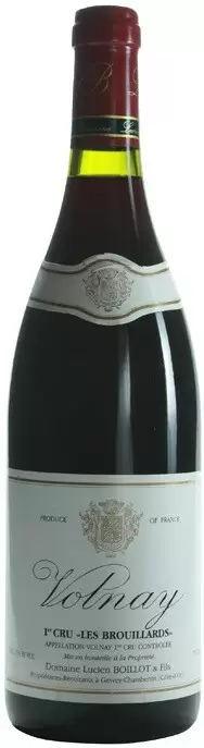 Вино Volnay 1-er Cru les Brouillards Domaine Lucien Boillot & Fils 2017 г. 0.75 л