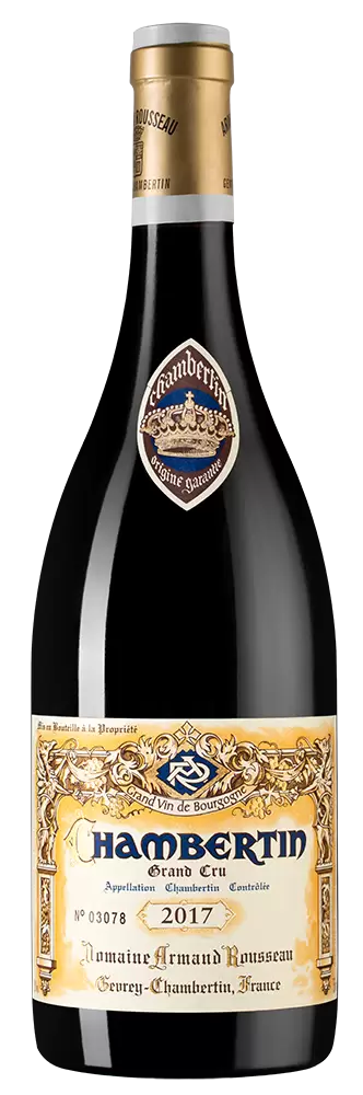 Вино Domaine Armand Rousseau Chambertin Grand Cru 2017 г. 0.75 л