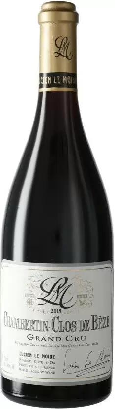 Вино Lucien Le Moine Chambertin-Clos de Beze Grand Cru 2018 г. 0.75 л