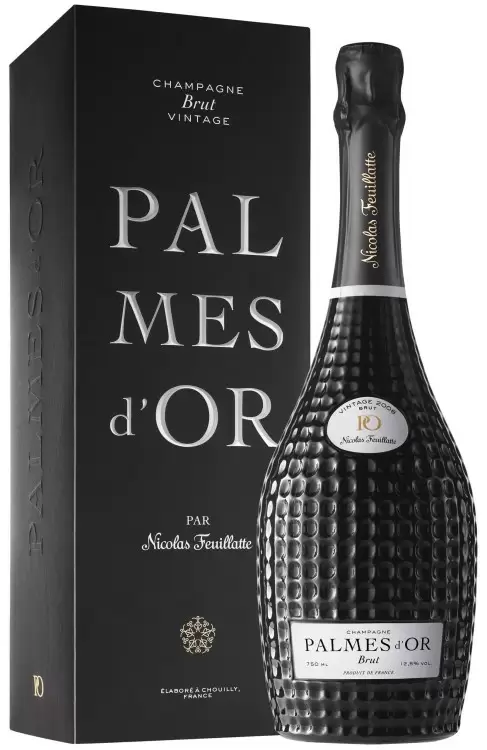 Шампанское Nicolas Feuillatte Palmes D'Or Brut 0.75 л в подарочной упаковке