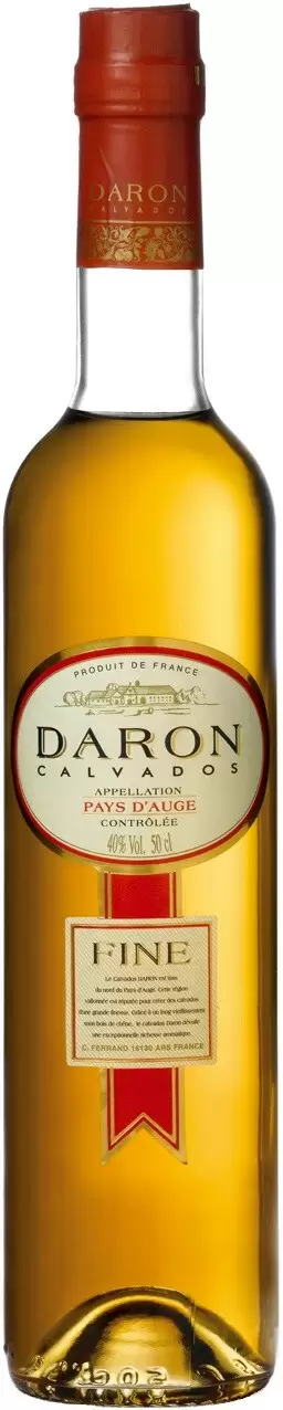 Кальвадос Daron Fine Calvados Pays d'Auge AOC 0.5 л