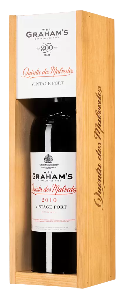 Портвейн Graham's Quinta dos Malvedos 2010 г. 0.75 л Gift Box