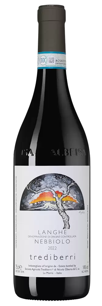 Вино Langhe Nebbiolo Trediberri 0.75 л
