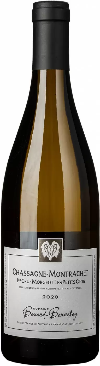 Вино Domaine Bouard-Bonnefoy Chassagne-Montrachet 1er Cru Morgeot Les Petits Clos 2020 г. 0.75 л