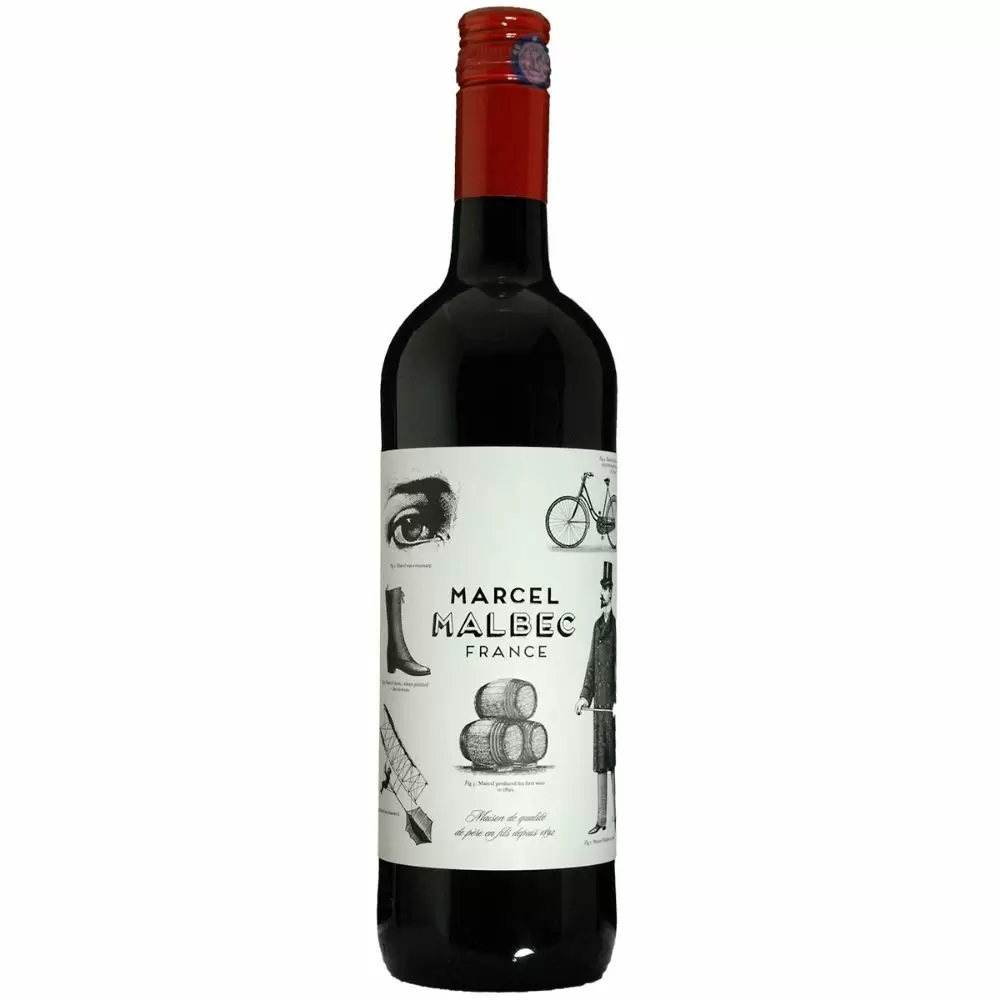 Вино Le Cedre Marcel Malbec 2020 г. 0.75 л