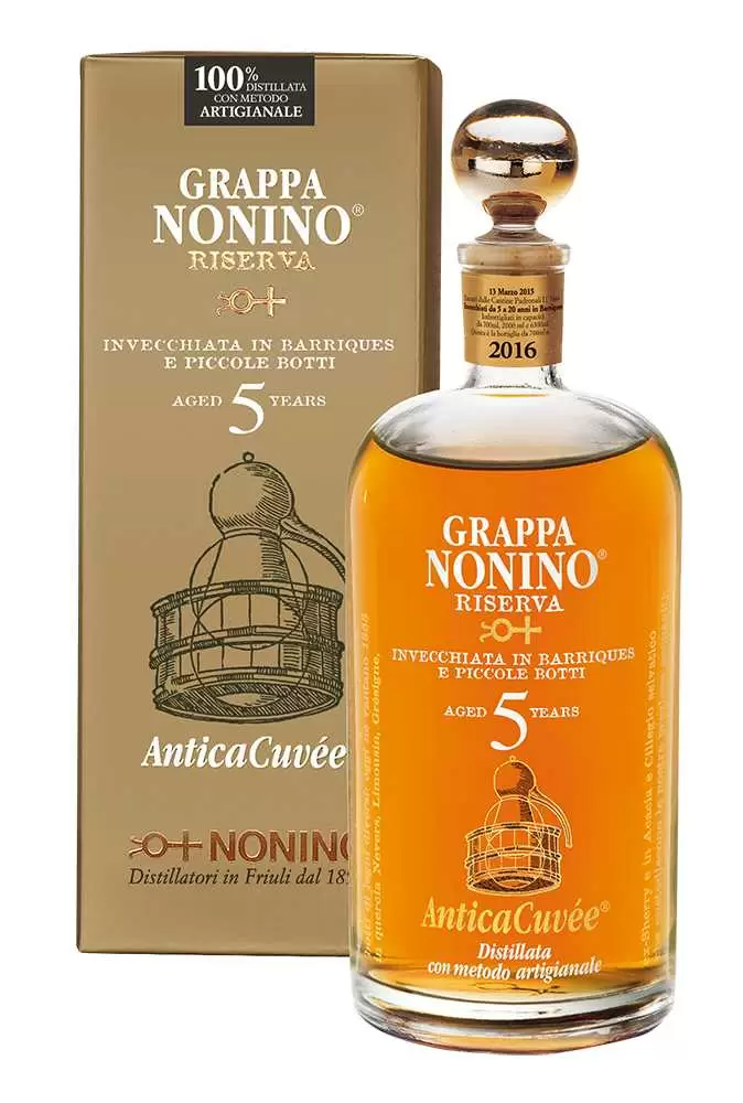Граппа Nonino Riserva Antica Cuvee 0.7 л Gift Box