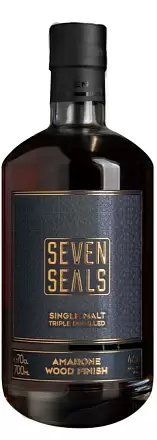 Виски Seven Seals Amarone Wood Finish Single Malt Whisky 0.7 л