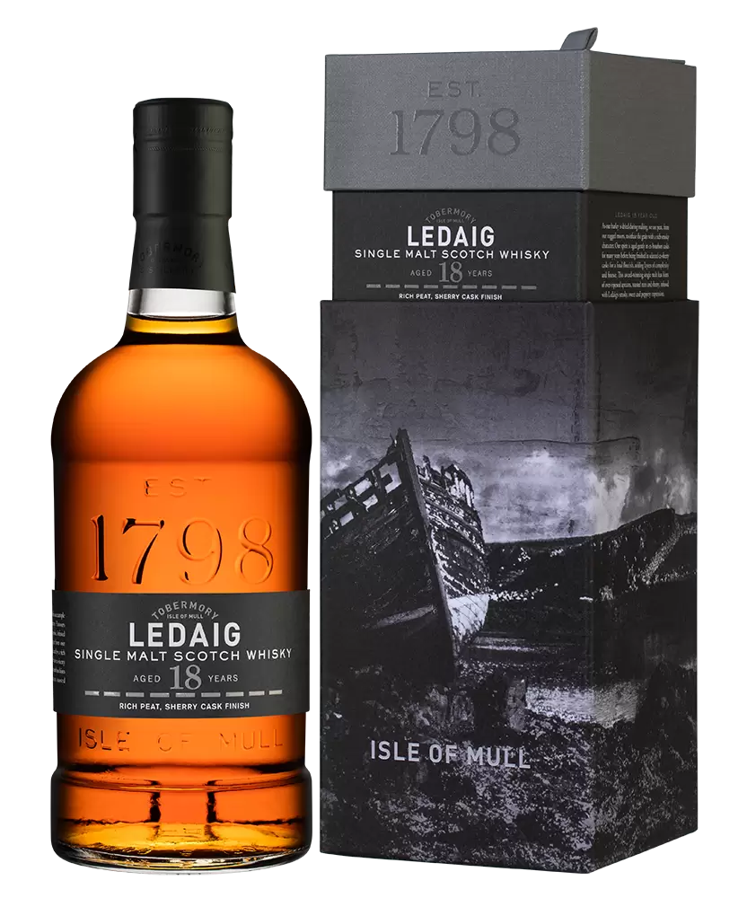 Виски Ledaig 18 Years Old 0.7 л Gift Box