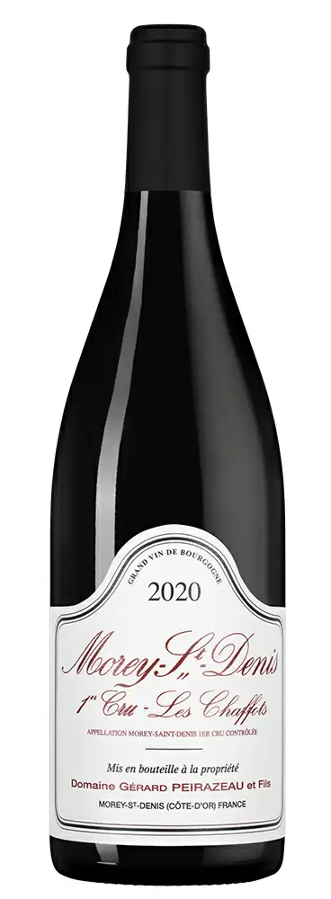 Вино Morey Saint Denis Premier Cru Les Chaffots Domaine Gerard Peirazeau & Fils 2020 г. 0.75 л