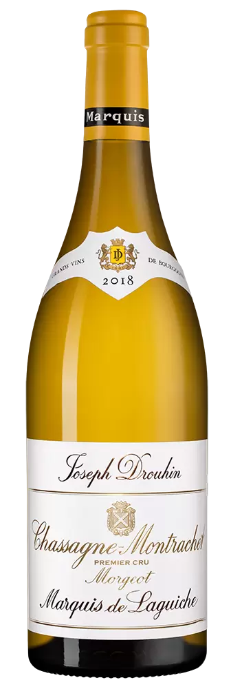 Вино Chassagne-Montrachet Premier Cru Morgeot Marquis de Laguiche 2018 г. 0.75 л