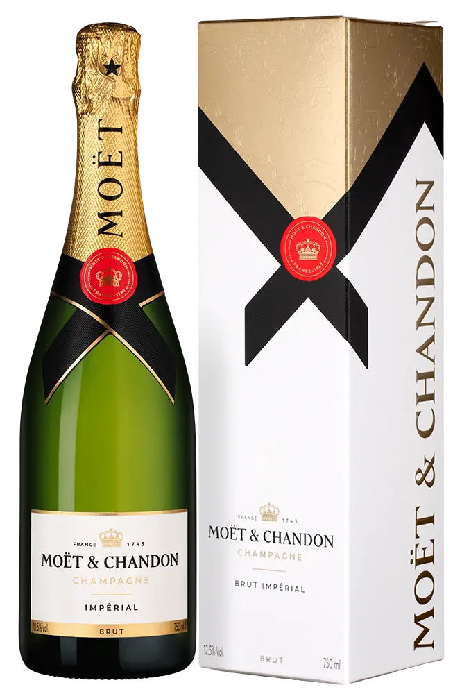 Шампанское Moet & Chandon Imperial 0.75 л Gift Box