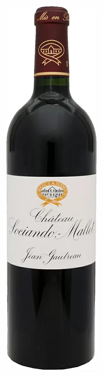 Вино Chateau Sociando-Mallet Haut-Medoc АОС 2012 г. 0.75 л