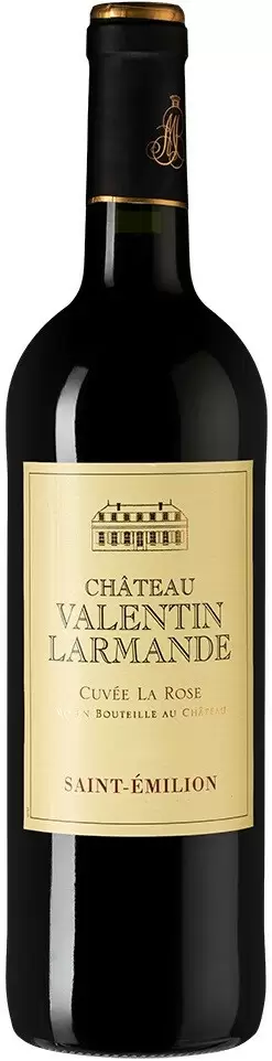 Вино Chateau Valentin Larmande Cuvee La Rose 2019 г. 0.75 л
