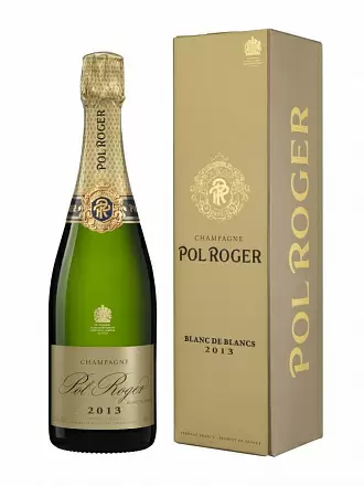 Шампанское Pol Roger Blanc de Blancs Vintage 2013 г. 0.75 л Gift Box