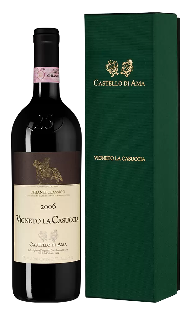 Вино Chianti Classico Gran Selezione Vigneto La Casuccia 2006 г. 0.75 л Gift Box