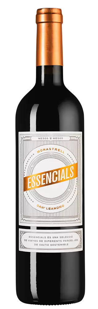 Вино Essencials Monastrell 9 Mesos 2019 г. 0.75 л