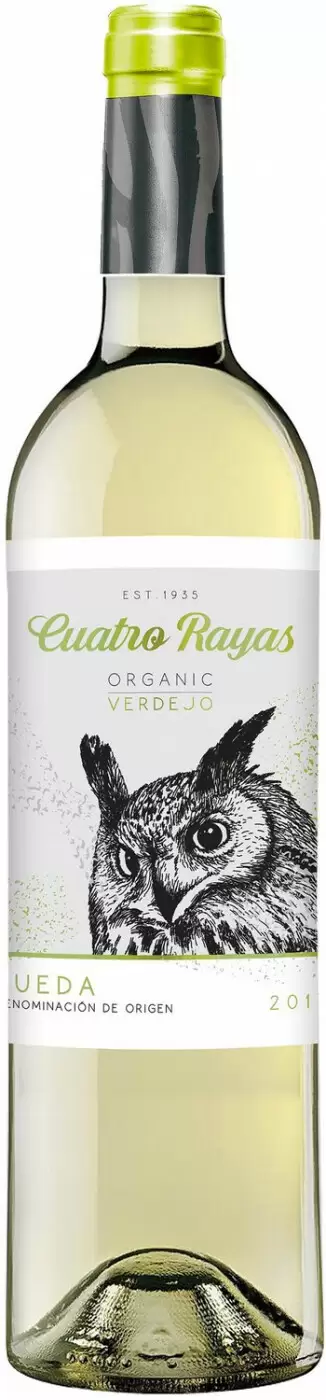 Вино Cuatro Rayas Organic Verdejo Rueda DO 0.75 л