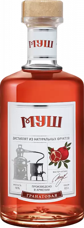 Водка Муш Гранатовая 0.5 л