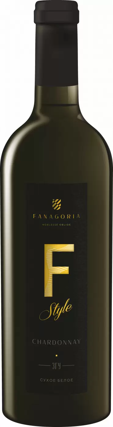 Вино Fanagoria F-Style Chardonnay 0.75 л