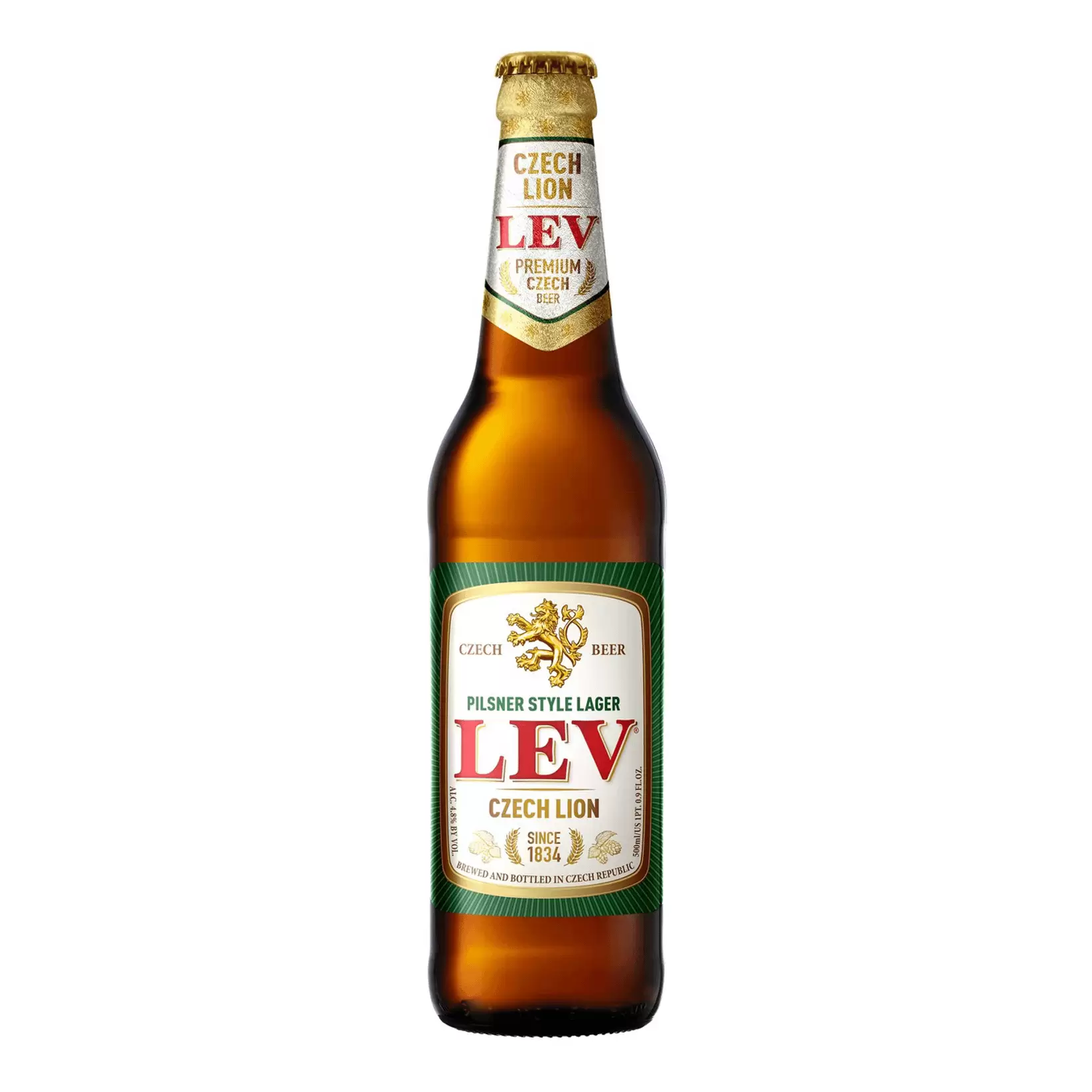 Пиво Lev Czech Lion Glass 0.5 л