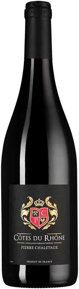 Вино Pierre Chaleteaux Rouge Cotes du Rhone AOP 0.75 л