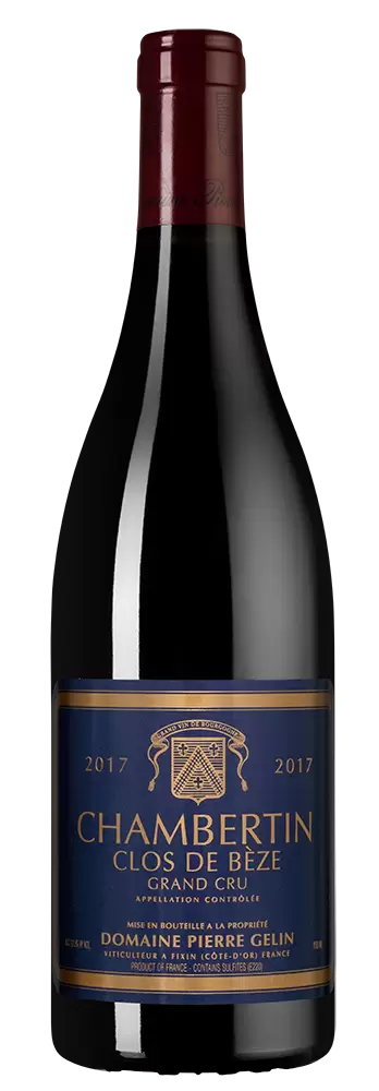 Вино Chambertin Clos de Beze Domaine Pierre Gelin 2017 г. 0.75 л