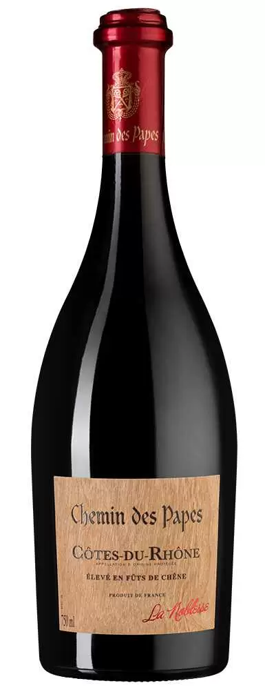 Вино Chemin des Papes la Noblesse Cotes-du-Rhone 2019 г. 0.75 л